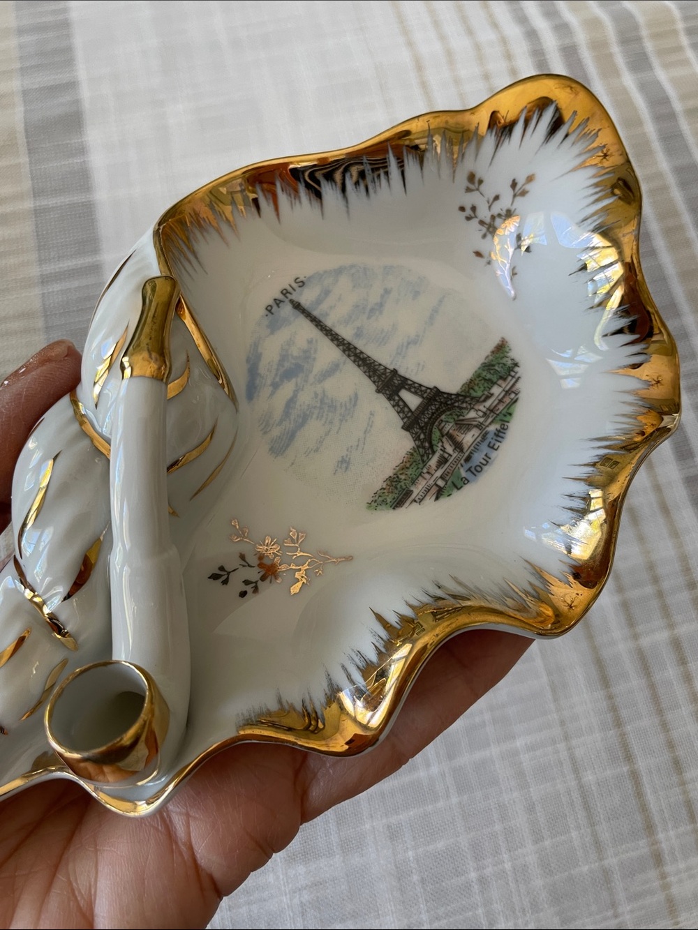 Eiffel Tower Paris ashtray made in France 🇫🇷